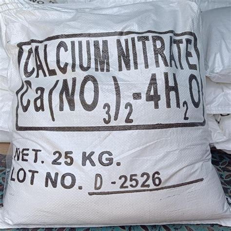 Calcium Nitrate Tetrahydrate Manufacturer Mira Bhayandar Best Price ...