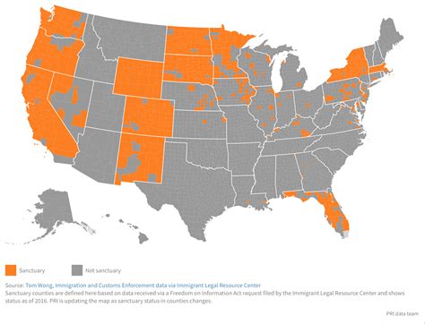 Sanctuary Cities: Navigating the Map