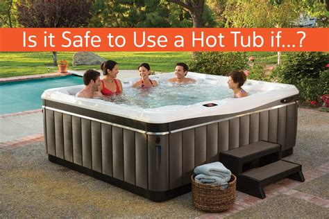 Is it Safe to Use a Hot Tub if...? The Spa & Sauna Co answers.