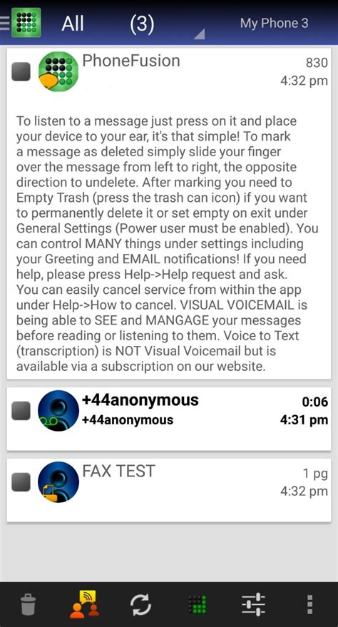 Image result for Visual Voicemail App