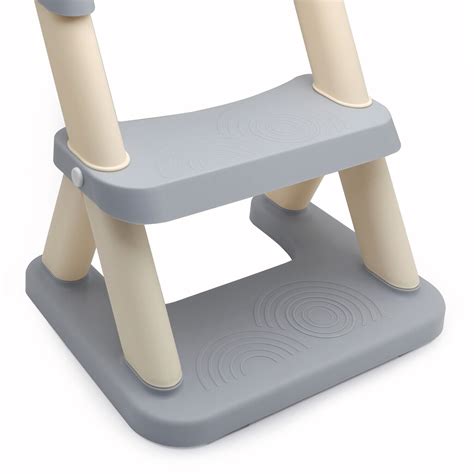 Gray Portable Kid Potty Training Seat w/ Step Ladder | Ubuy India