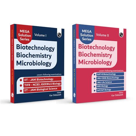 PW Mega Solution Series Biotechnology Biochemistry Microbiology Volume ...