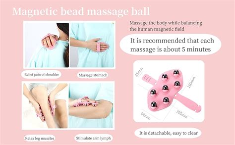 RIVAAN's Palm Shaped Massage Glove, a portable manual massager with 7x ...