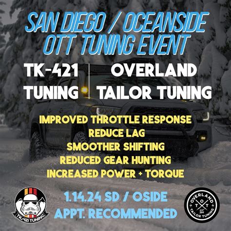 San Diego (Clairemont/Oceanside) 01.14.24 - Tacoma/Tundra/4Runner/FJ/GX ...