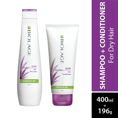 Matrix Biolage Ultra Hydrasource Hydrating Shampoo & Conditioner ...