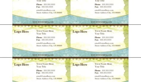 Free Business Card Templates to Print at Home 的图像结果