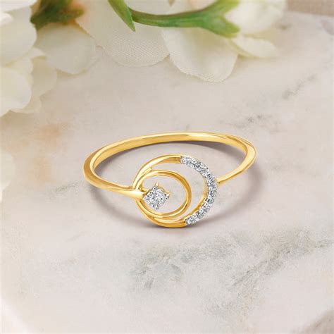 Concentric Pattern Eternity Diamond Ring