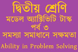 WB Class 2 Model Activity Task Part 3 Ability in Problem Solving ...