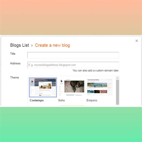 Image result for Blog Account Create