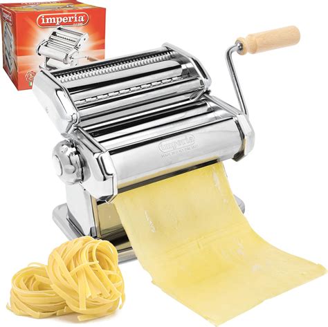 Amazon.com: Imperia Pasta Maker Machine - Heavy Duty Steel Construction ...