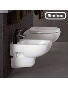 Pozzi Ginori Wall Hung toilet rimfree, bidet and soft close seat