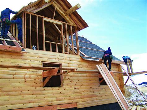 Log Home Build 的图像结果