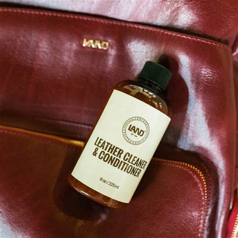 Leather Conditioner & Cleaner - Best Leather Conditioner – LAND Leather ...