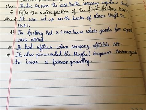 Give the major features of the first factory - Brainly.in