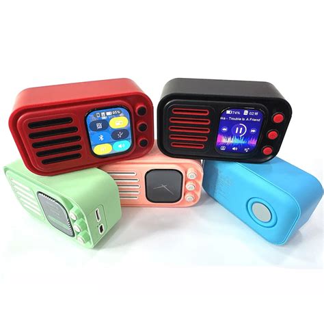 wireless Bluetooth speaker with screen (use as alarm,calender and ETC ...