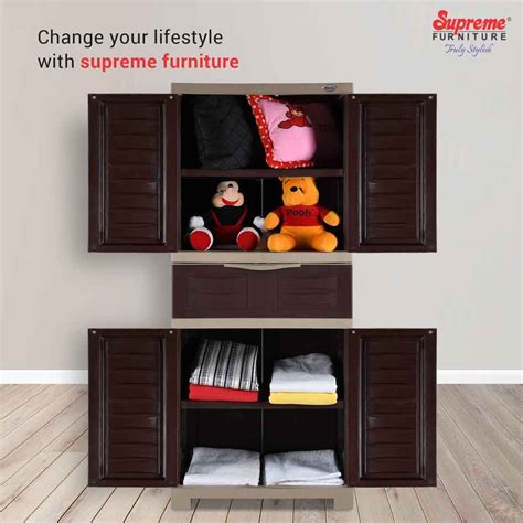 Supreme Fusion 02 MDR 01 Plastic Storage Cabinet – Supreme Furniture