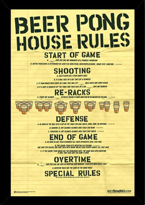 Universal Beer Pong Rules at Scott Lanier blog