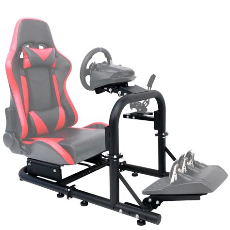 Buy Hottoby Racing Simulator Cockpit, Driving Simulator Seat Height ...