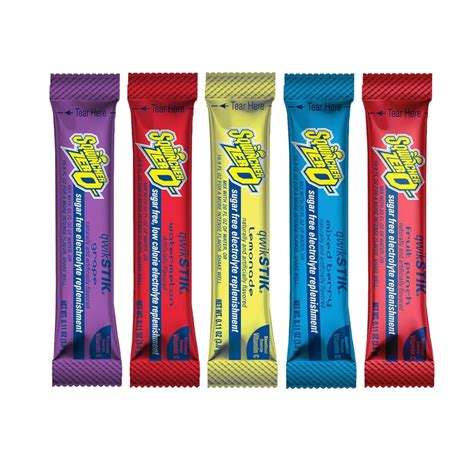 500 Qwik Stiks Sugar-Free Electrolyte Powdered India | Ubuy