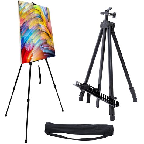 Eduway Portable Lightweight Tripod Easel Stand with Adjustable Height ...