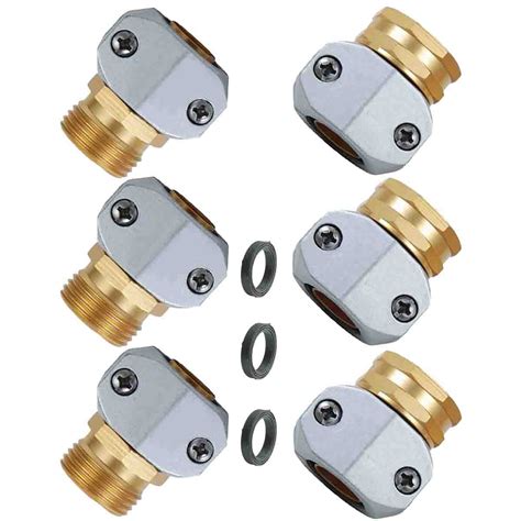 Buy PLG Heavy Duty Garden Hose Connectors and Fittings Hose Repair ...