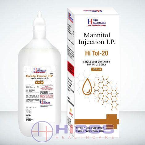Mannitol Injection Manufacturer, Supplier from Solan