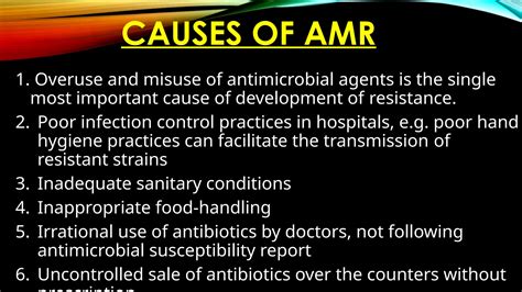 Antimicrobial resistance.pptx and mechanism of AMR | PPTX