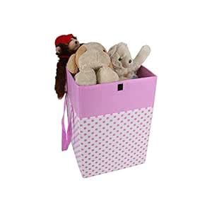 PrettyKrafts 35 L Non Woven Dots Printed Rectangular Foldable Large ...