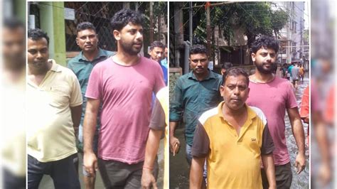 CPIM Leader Srijan Bhattacharyya Visit Water Logged Area Of Jadavpur ...