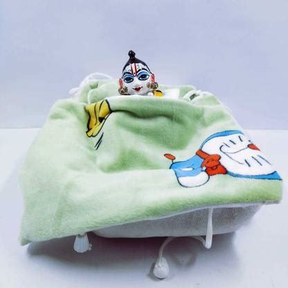 tilak shringar laddu gopal ji bistar gadda set A.C. BLANKET Deity ...