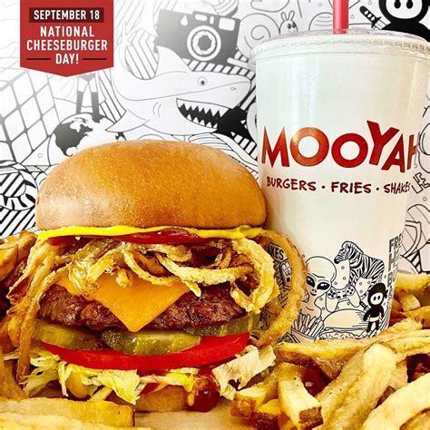 Mooyah Restaurant Menu