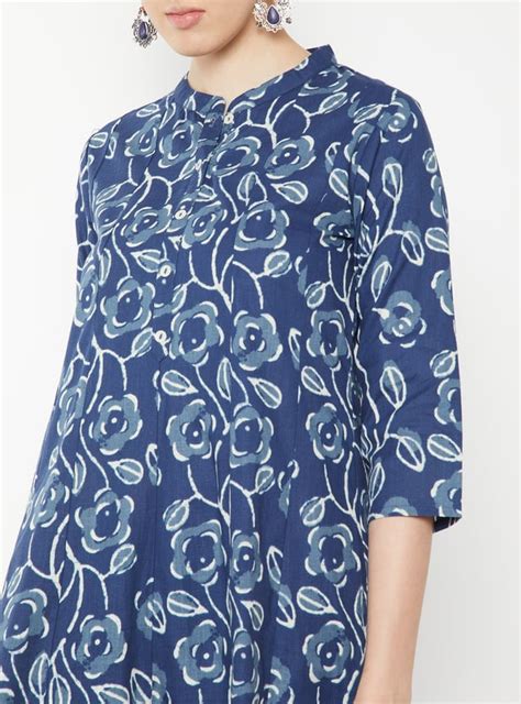Buy Women Floral Print A-line Kurta Set Online at just Rs. 1199.0 ...