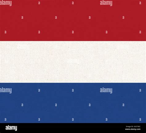Flag of Netherlands. Holland state symbol. flag on fabric surface Stock ...