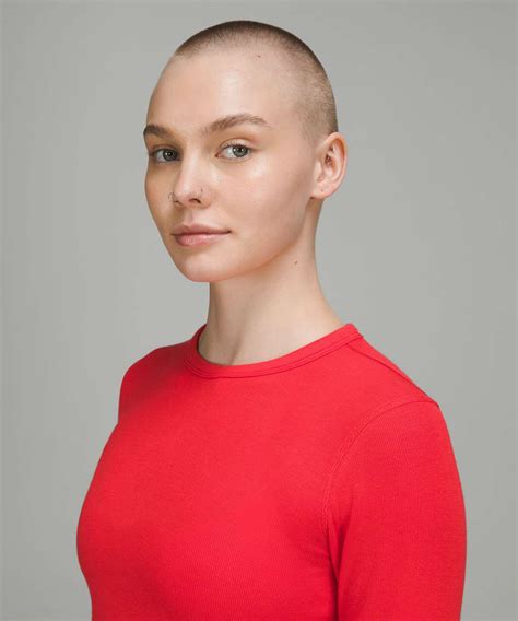 Lululemon Hold Tight Long Sleeve Shirt - Love Red - lulu fanatics