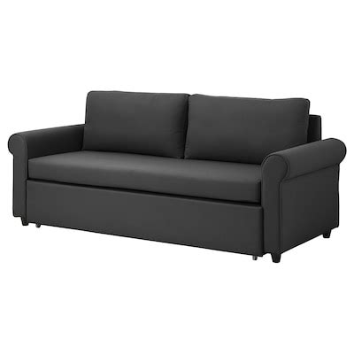 GAMMALBYN 3-seat sofa-bed, grey - IKEA