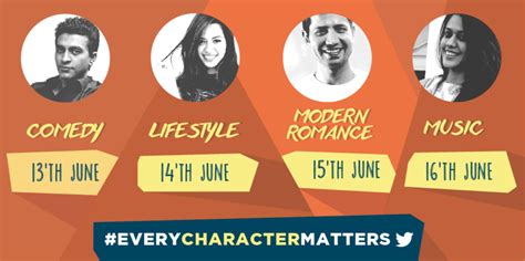 Our first #EveryCharacterMatters Week is here