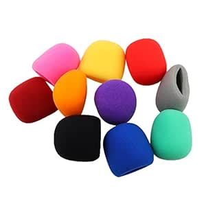 BNF® 10 Pieces/Set Multi-Color Handheld Stage Windscreen Foam Thicker ...