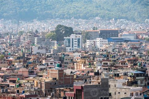Massive residential buildings in Kathmandu the largest cities and capital cities of Nepal. The ...