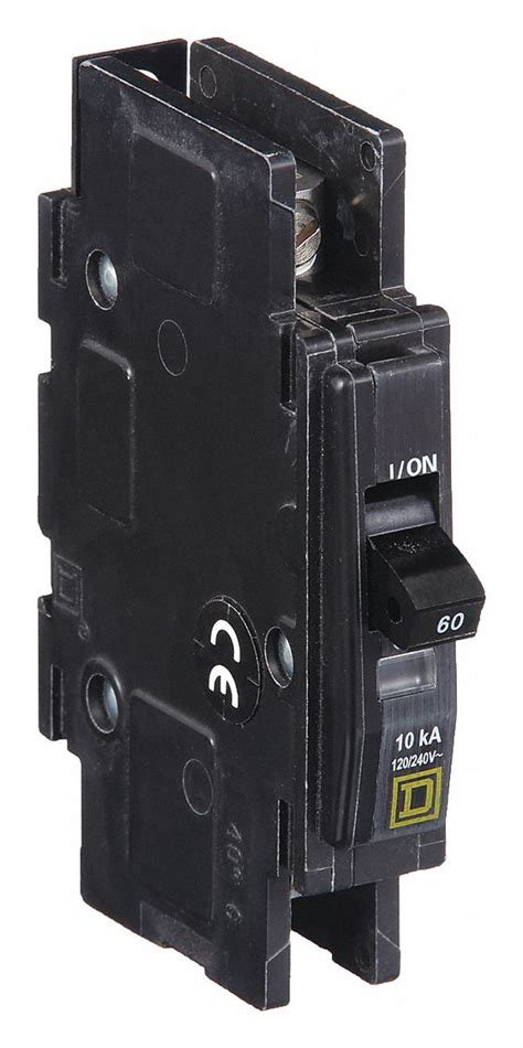SQUARE D, 60 A, 120/240V AC, Miniature Circuit Breaker - 5B978|QOU160 ...
