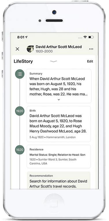 Image result for Ancestry App Tutorial