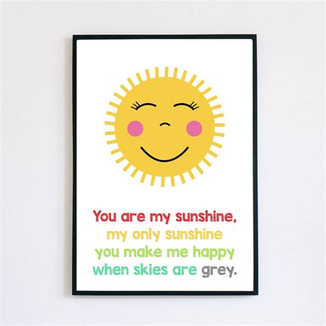 You Are My Sunshine Original Lyrics