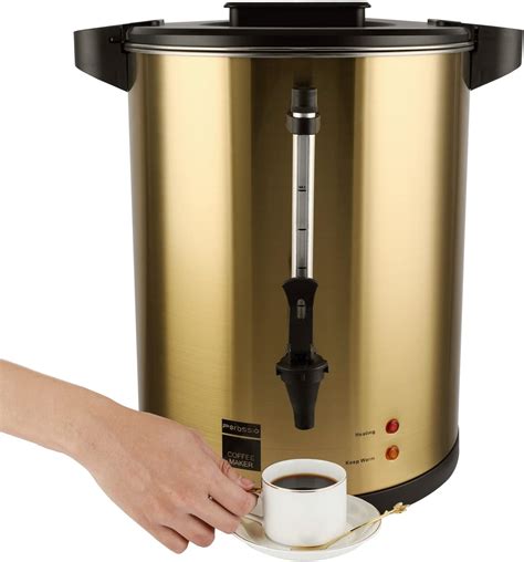 Amazon.com | WerkWeit Coffee Urn 120Cups Large Coffee Dispenser 18L Full Stainless Steel ...