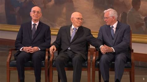 President and Prophet Dallin H. Oaks Announces New First Presidency | LDS Daily