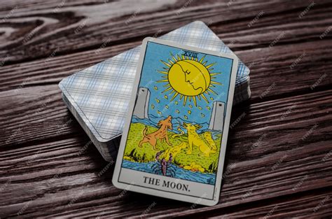 Premium Photo | Tarot card: the moon