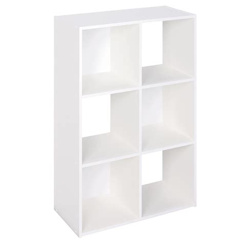ClosetMaid 35.88-in H x 24.13-in W x 11.63-in D White Stackable Wood ...