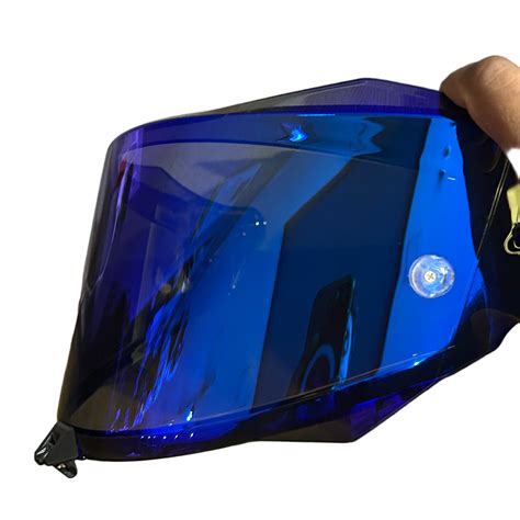 KYT R2R PRO DAY NIGHT VISOR NIGHT VISION (DEEP BLUE) – HELMETWALA.COM