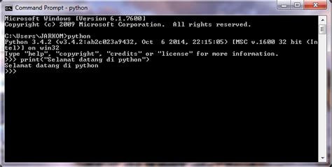 Image result for Cara Ngecek Cmd Python
