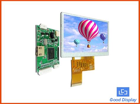 7寸TFT LCD彩色液晶显示模块/1024x600分辨率显示屏配迷你HDMI驱动板,TFT液晶模组,电子墨水屏-大连佳显