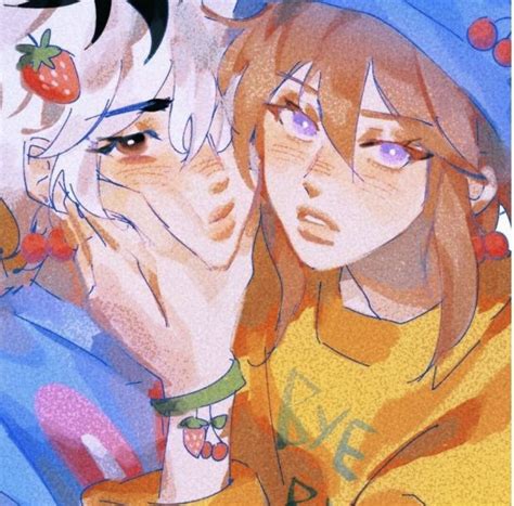 Cherry Crush, Blood Anime, Ghost Faces, Webtoon Comics, Animated Icons, Matching Profile ...