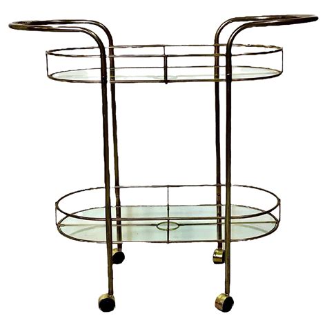 Vintage Trolley Tea Cart or Beautiful Bar Cart, 1960s at 1stDibs